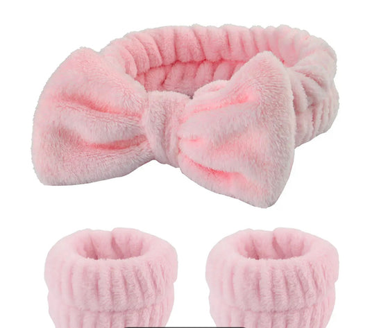 Spa headband set