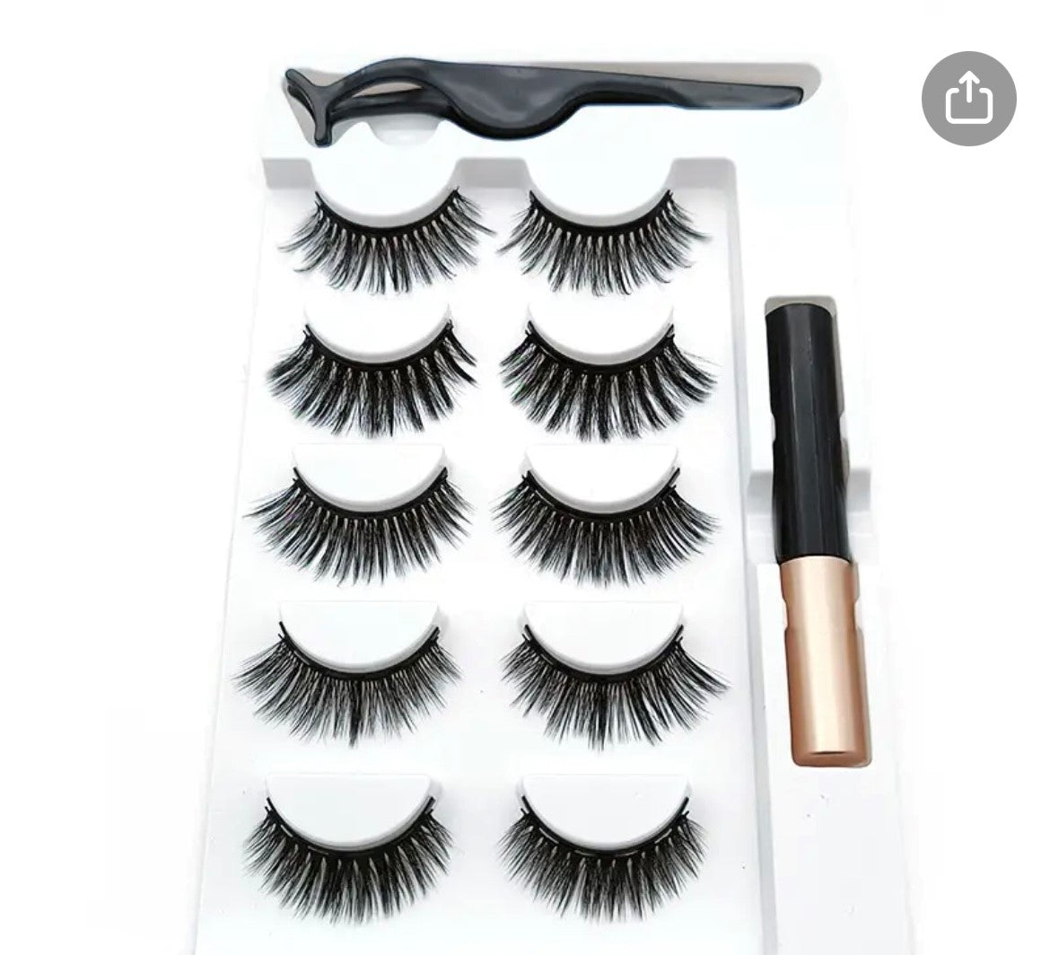 Magnetic Mink Eyelash Set